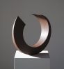 "Offene Spirale", 2020, Cor-Ten, 48 x 50 x 19 cm